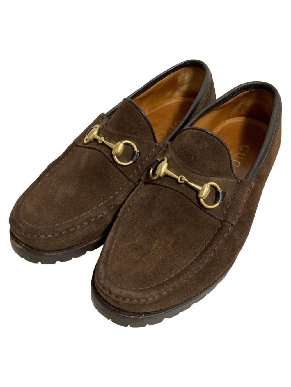 Gucci Tom Ford Era Suede Horsebit Loafers Brown Spring Summer Fall Winter